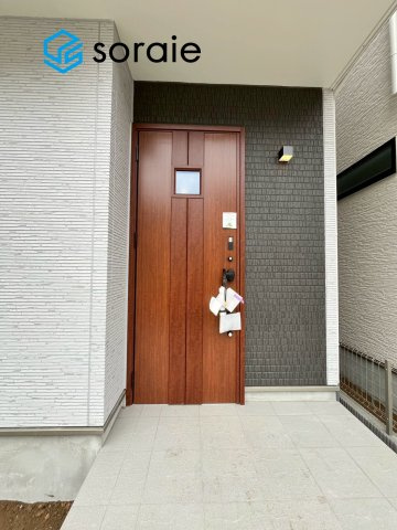 狭山中央　全2棟　新築戸建 ハートフルタウンの玄関|1月20日撮影
