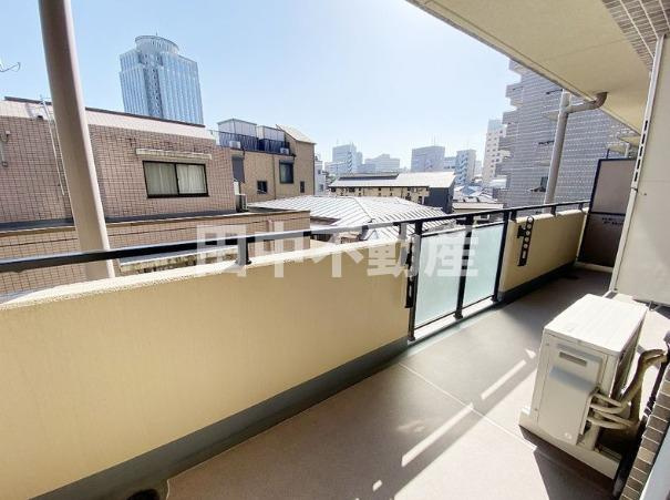 グラマシー恵比寿のバルコニー