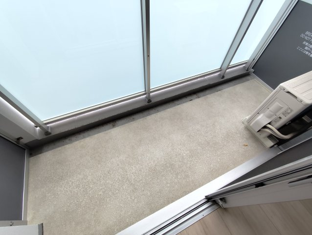 ベルシード新小岩AZのバルコニー