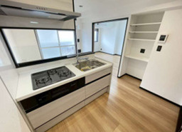 住建第5ハイブレースのキッチン