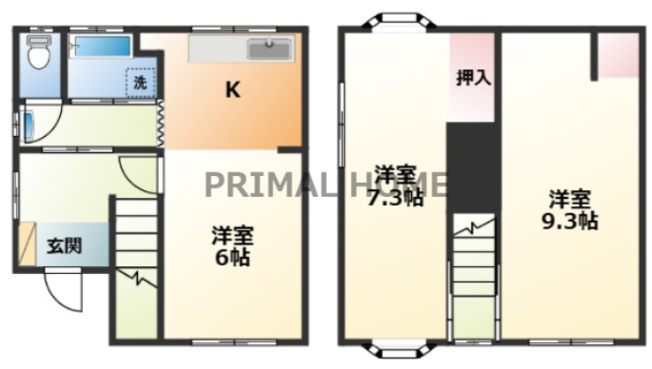 【間取り】 | 東希望が丘戸建て