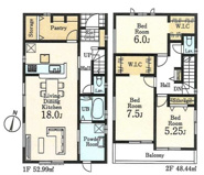 所沢下安松第七　全2棟　2号棟の画像