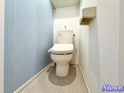 【トイレ】 | ハーモニーテラス楓 | 清潔感のあるトイレです