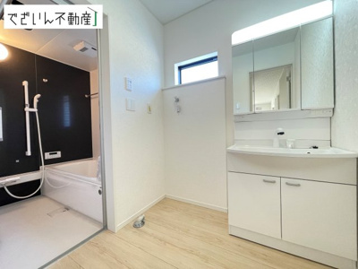 【独立洗面台】 | CRADLE GARDEN久喜市青毛第3　新築住宅 | ≪3号棟≫
現地(2026年5月撮影)