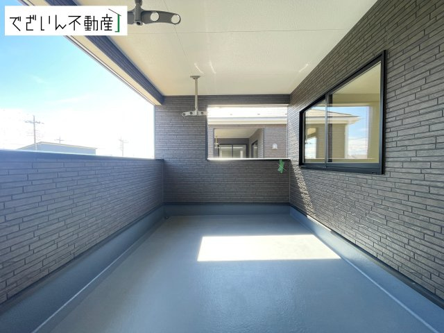【バルコニー】 | CRADLE GARDEN久喜市青毛第3　新築住宅 | ≪3号棟≫
現地(2026年5月撮影)