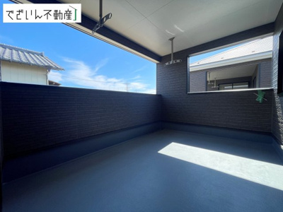 【バルコニー】 | CRADLE GARDEN久喜市青毛第3　新築住宅 | ≪3号棟≫
現地(2026年5月撮影)