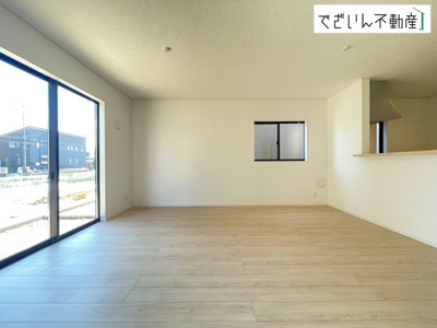 【居間・リビング】 | CRADLE GARDEN久喜市青毛第3　新築住宅 | ≪3号棟≫
現地(2026年5月撮影)