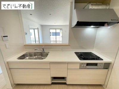【キッチン】 | CRADLE GARDEN久喜市青毛第3　新築住宅 | ≪3号棟≫
現地(2026年5月撮影)