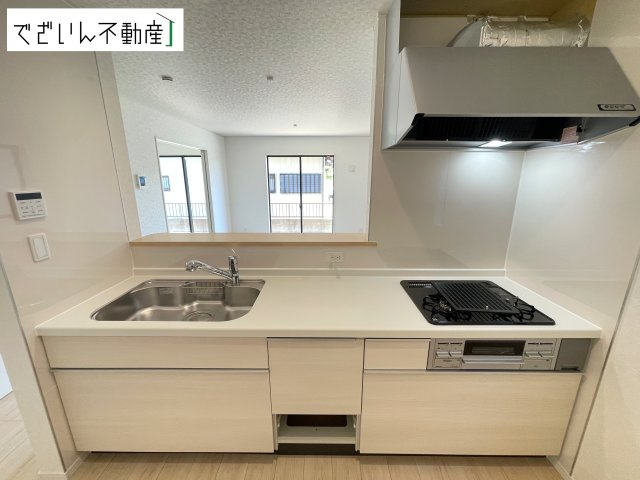 【キッチン】 | CRADLE GARDEN久喜市青毛第3　新築住宅 | ≪3号棟≫
現地(2026年5月撮影)