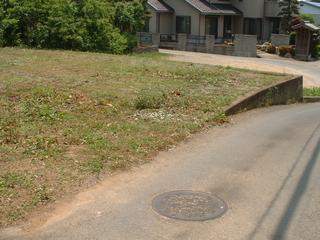 丹波市春日町黒井の売地の外観