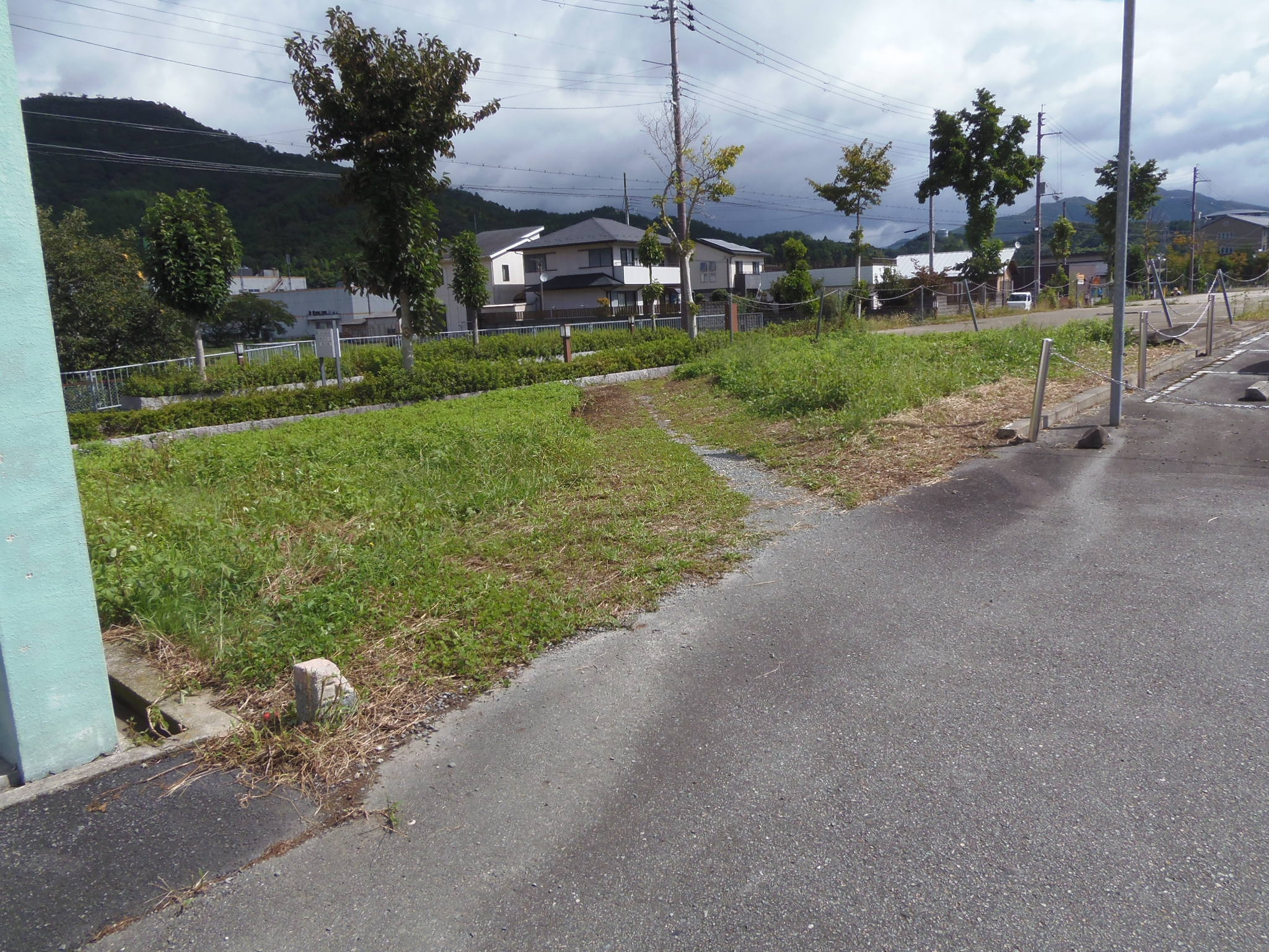 丹波市春日町黒井の売地の外観