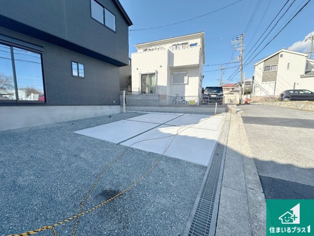 神戸市西区玉津町新方　新築一戸建ての駐車場|駐車スペース！散水栓があるので、こまめに愛車を洗えます！