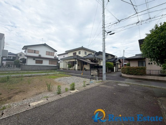 新築戸建　茅ヶ崎市室田3丁目の前面道路含む現地写真