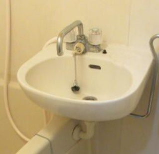 ダイアパレス上野の洗面所