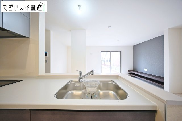 【キッチン】 | Livele Garden.S深谷市上野台第24　新築住宅 | ≪2号棟≫
現地(2026年4月撮影)
