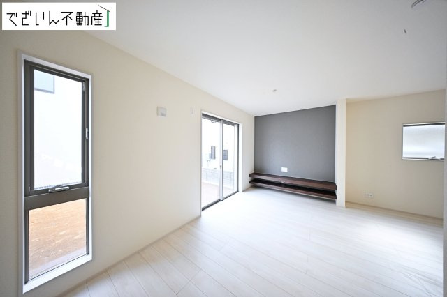 【居間・リビング】 | Livele Garden.S深谷市上野台第24　新築住宅 | ≪2号棟≫
現地(2026年4月撮影)