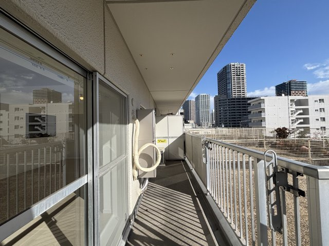 月島ホームズのバルコニー