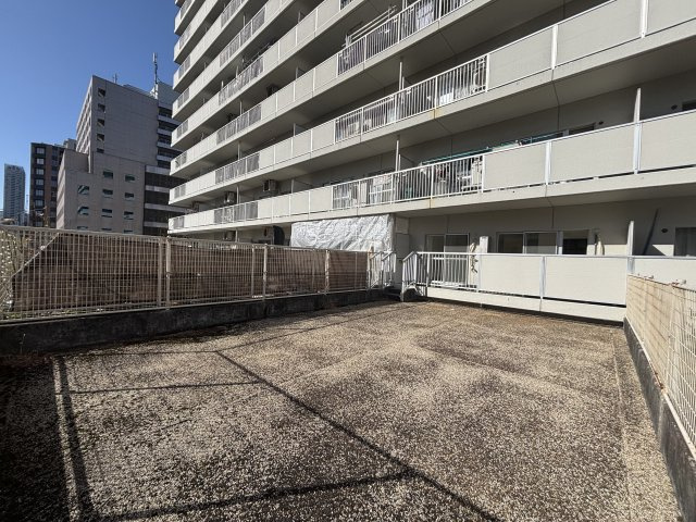 月島ホームズのバルコニー