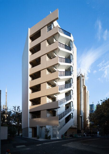 ウテナ西麻布の外観