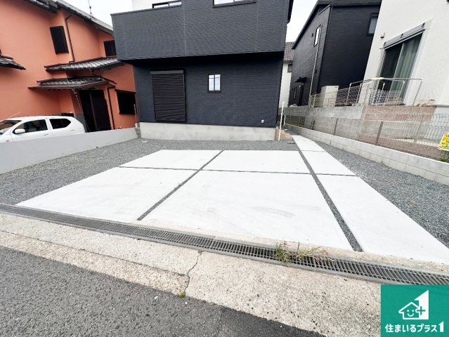 神戸市西区玉津町新方　新築一戸建ての駐車場|駐車スペース！散水栓があるので、こまめに愛車を洗えます！