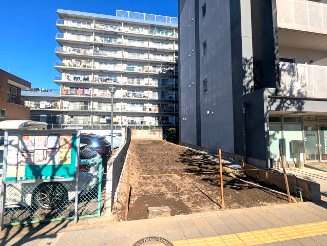 墨田区亀沢２丁目の売地の外観|【現地写真】正午撮影