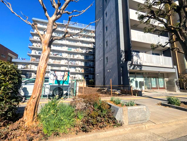 墨田区亀沢２丁目の売地の外観|【現地写真】正午撮影