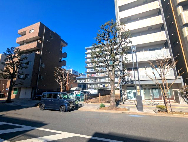 墨田区亀沢２丁目の売地の外観|【現地写真】正午撮影