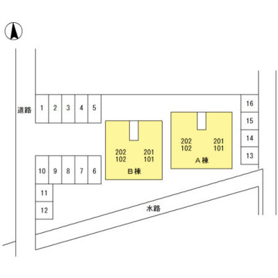 【区画図】 | セントラルハイツ今村・