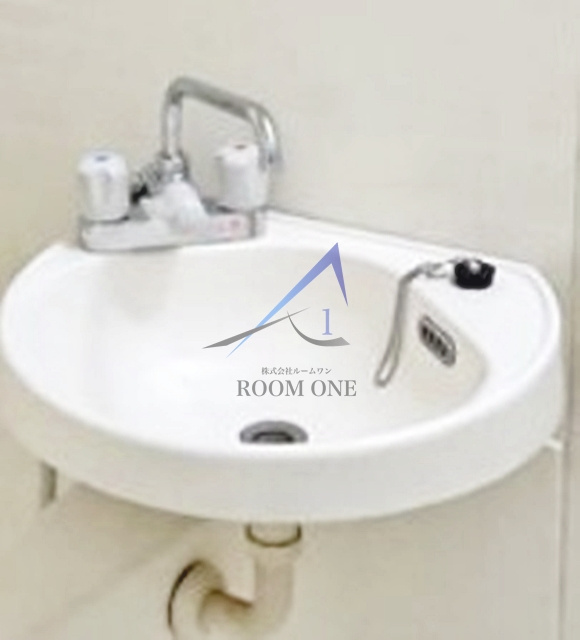 ビラ松木の洗面所|洗面台です。