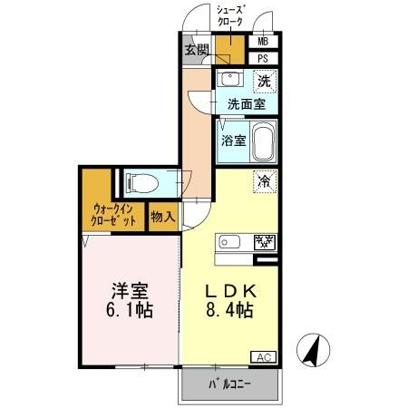 グランシャリオの間取り