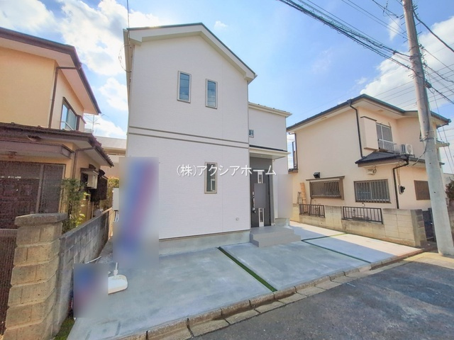 所沢市中新井2丁目・全1棟　新築一戸建　～LDK16帖～の外観|現地写真（2026年1月29日撮影）