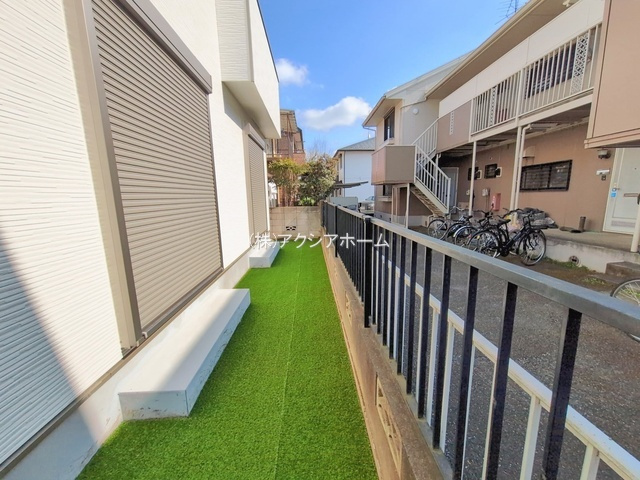 所沢市中新井2丁目・全1棟　新築一戸建　～LDK16帖～の駐車場|現地写真（2026年1月29日撮影）