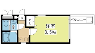 【間取り】 | グランコスモ御所東