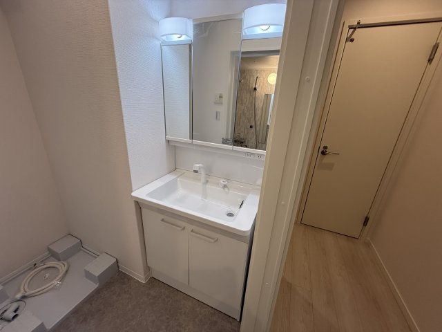 La vie belle 宝山町Ⅱの独立洗面台