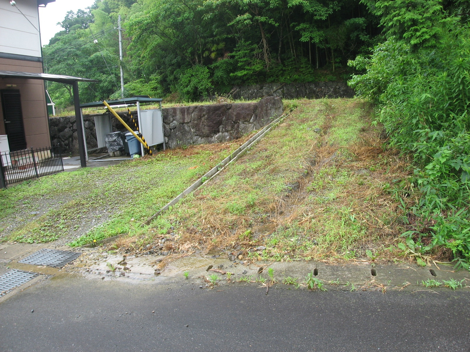 丹波市柏原町柏原の売地の外観