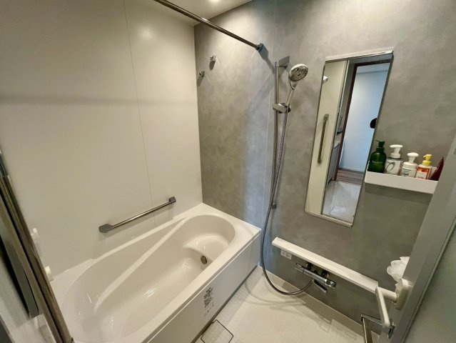 HARUMI FLAG SUN VILLAGE T棟の浴室|ミストサウナ浴室換気乾燥機付きの浴室になります。