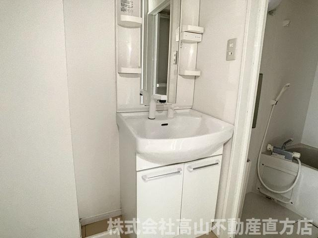 ファインフォレスタ感田の洗面所