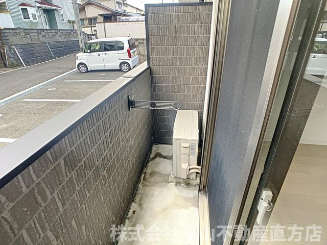 ファインフォレスタ感田のバルコニー