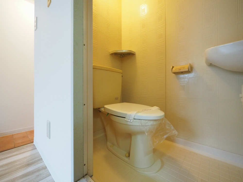 大阪市旭区生江１丁目の賃貸マンションのトイレ