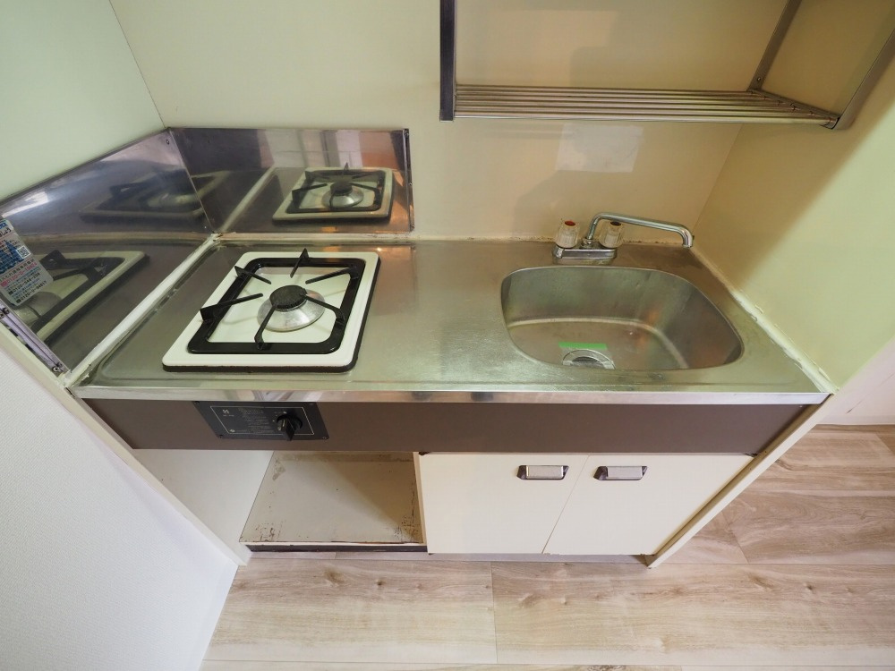 大阪市旭区生江１丁目の賃貸マンションのキッチン