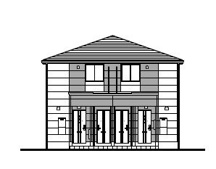 仮称）草加市花栗アパート新築工事の画像