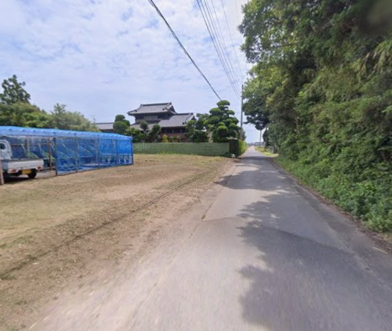 山武市土地　更地の外観