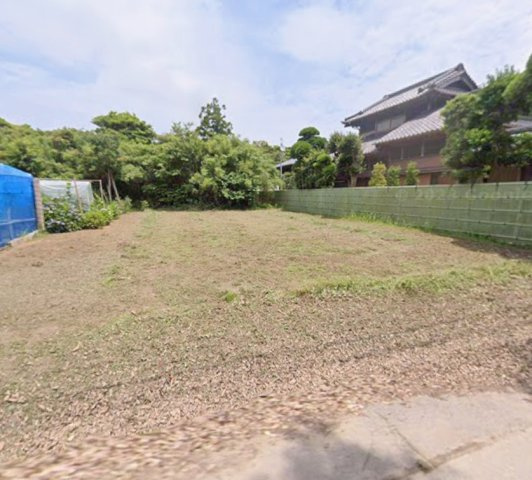 山武市土地　更地の外観