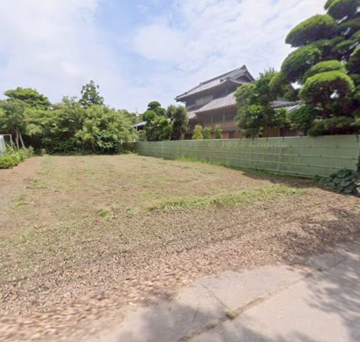 山武市土地　更地の外観