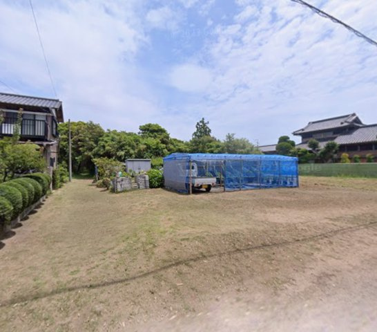 山武市土地　更地の外観