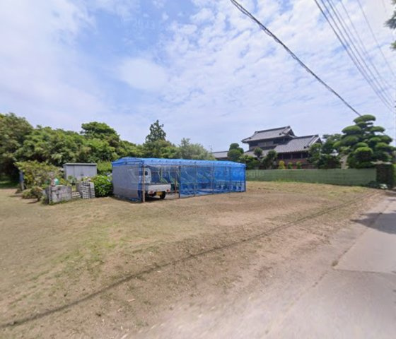 山武市土地　更地の外観