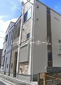 足立区日ノ出町のアパートの外観