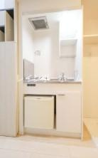 足立区日ノ出町のアパートのキッチン