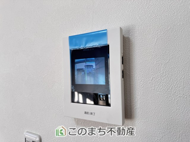 宇都宮市鶴田町再生住宅の設備|モニタ付きインターホンで防犯面もしっかり安心♪
