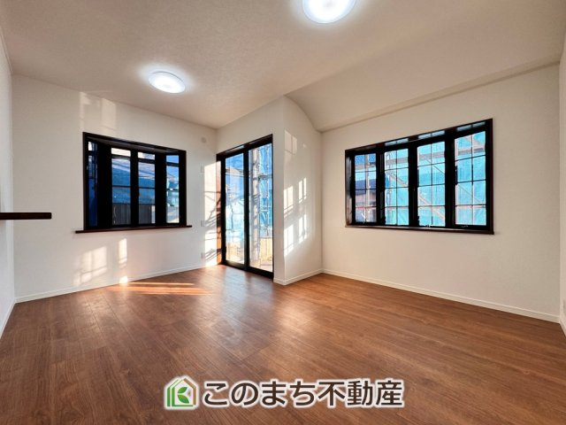 宇都宮市鶴田町再生住宅の居間・リビング
